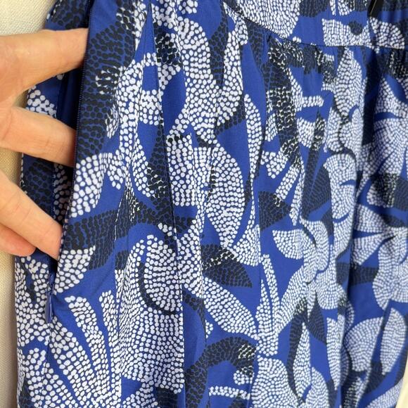 Chico's Zynergy Athletic Skort w Zip Pockets, Pleats, Floral Print NWT size 14 - Picture 3 of 6